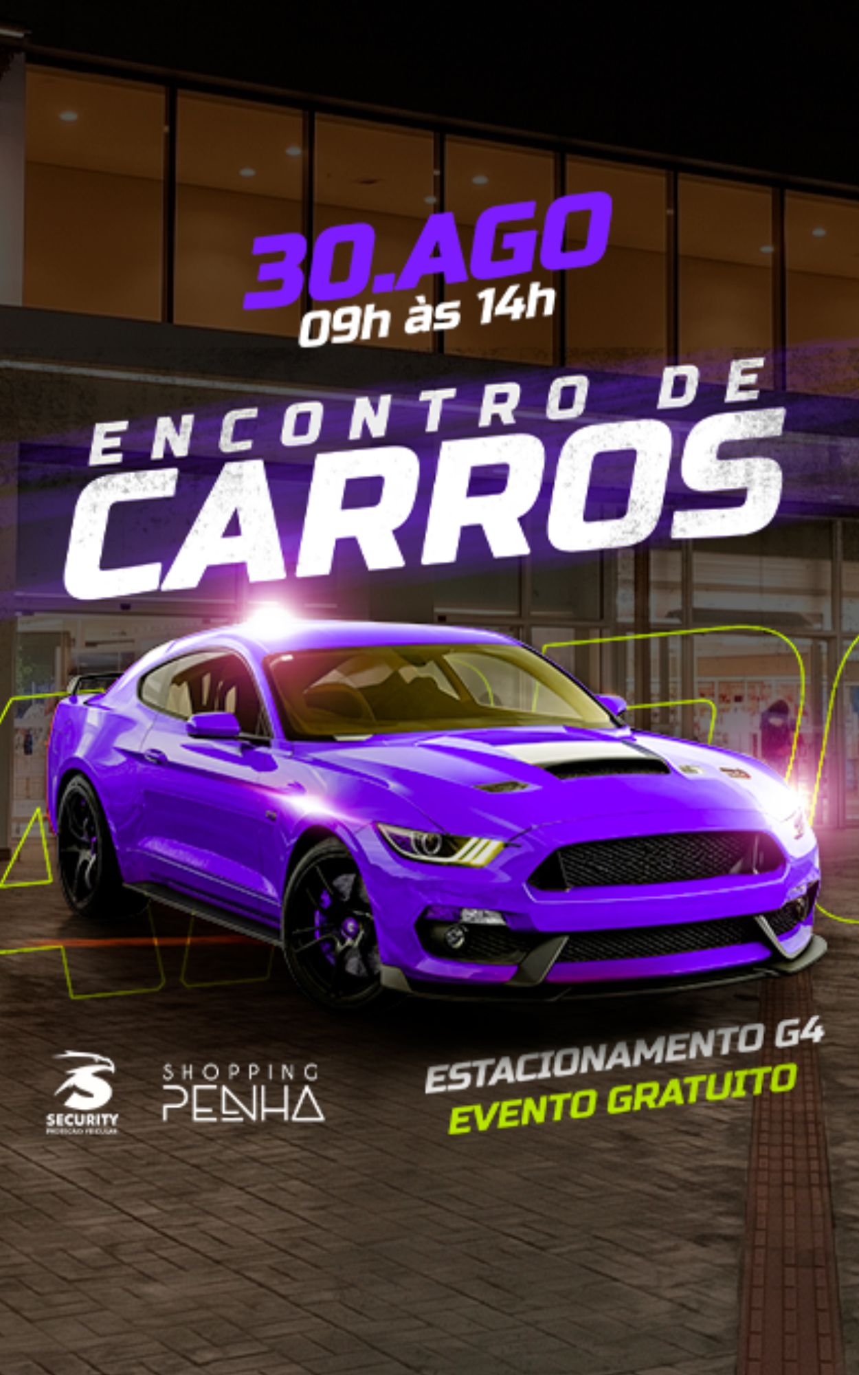2º Security Fast Car no Shopping Penha