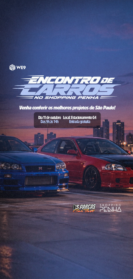 Encontro de Carros no Shopping Penha