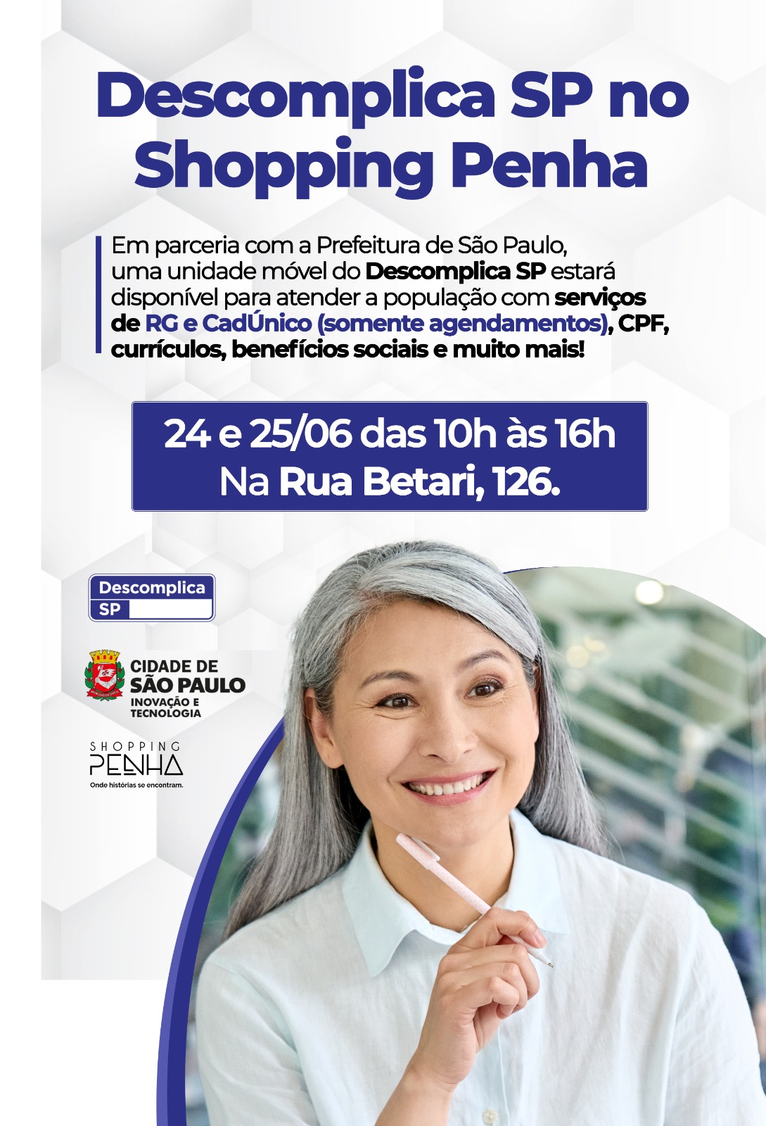 Descomplica SP Móvel no Shopping Penha