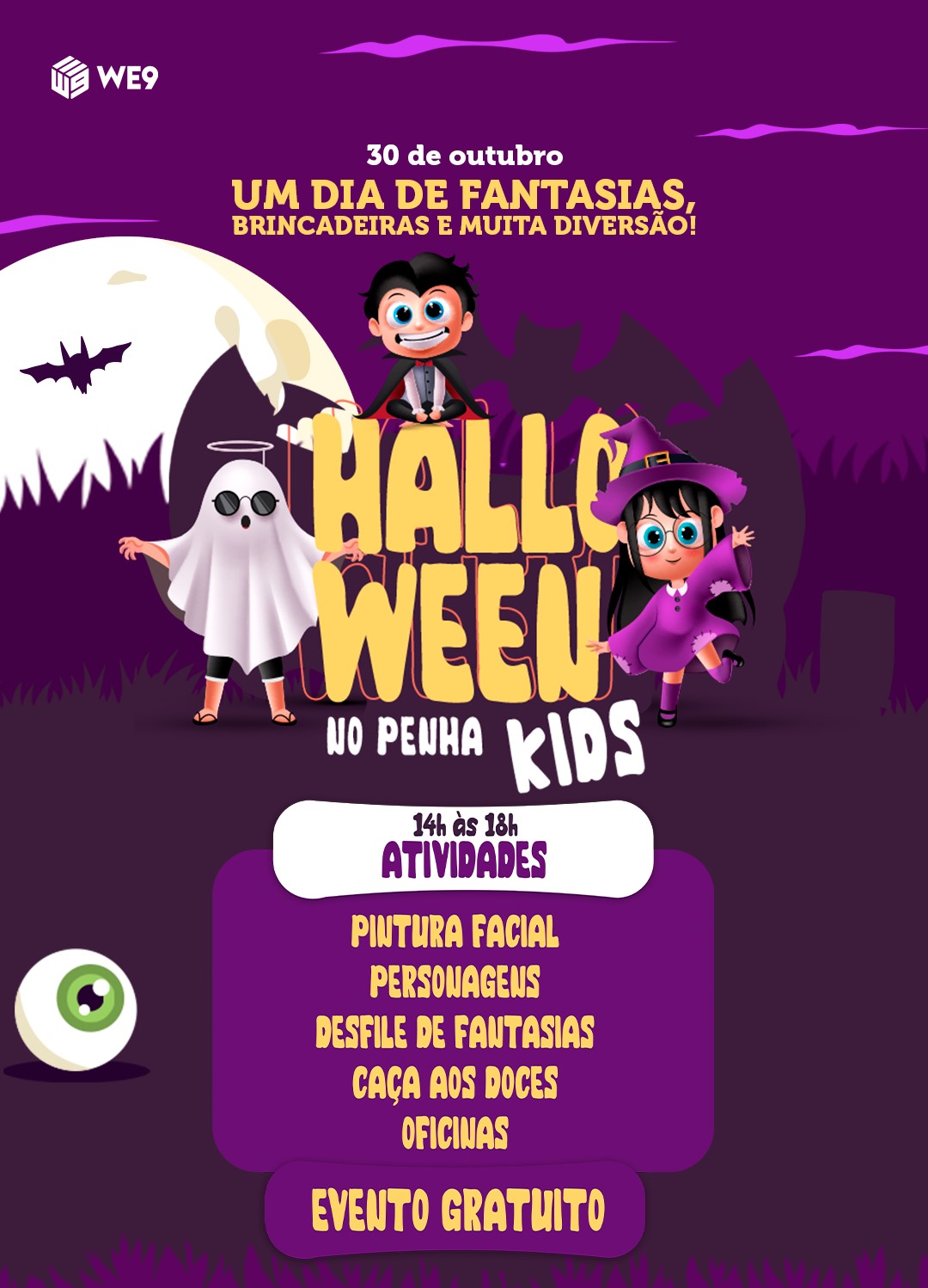 Halloween Kids no Shopping Penha